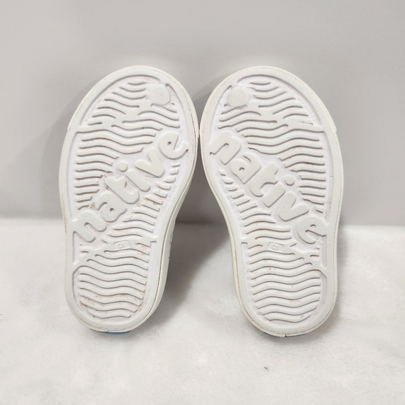 Native X Disney Jefferson White Mickey Mouse Slip On Shoes Childrens C5 Unisex - Picture 10 of 11